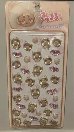 【きゅるる】立体シール