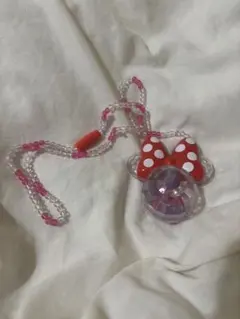 ディズニー ミニーマウス ライト ペンダント ストラップ jk