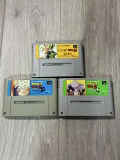 ドラゴンボール　スーパーファミコンソフト　3点セット