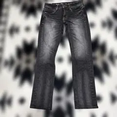 BIGJOHNブラックジーンズ