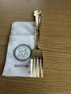 オリエンタルカレーキャラクター オリジナルゴールドフォーク　24KGRのサムネイル