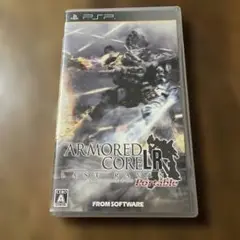 ARMORED CORE LAST RAVEN Portable 取説無いです