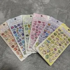 正規品☆クリアぷくぷくキャンディシール　６枚セット