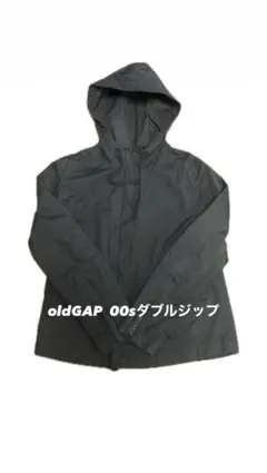 oldGAP 00sダブルジップ　袖ジップ付き　y2k swag