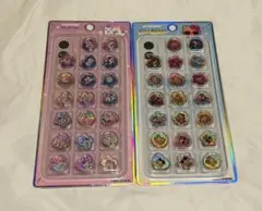 【正規品2セット】おはじきシール　ユニコーンロゼットキラコロ ハローキティ日焼け