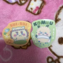 映画ちいかわ ダイカットステッカーグミ　シーサー　ラッコ　新品