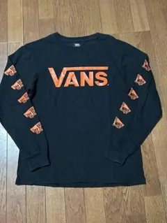 バンス　VANS ロングスリーブTシャツ ブラック