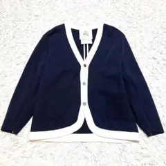 《極美品》Brooks Brothers カーディガン XL ネイビー
