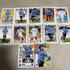 toppsJリーグ2025 川崎フロンターレ　ベースコンプ10枚 インサート2枚