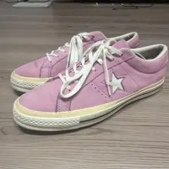 CONVERSE ONE STAR パープル スエード スニーカー