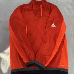 アディダス/adidas ハーフジップ ウインドブレーカー Mサイズ