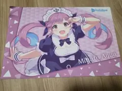 ホロライブ 湊あくあ ブシロードラバーマットコレクション