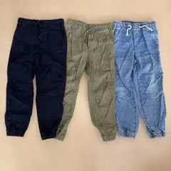 H&M キッズ パンツ 3本セット