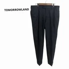 トゥモローランド　メンズ スラックス ダークグレー シンプル
