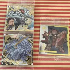 機動戦士ガンダム ウエハース シール3点セット