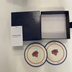【新品未使用】KITH NBA KNICKS コースター　箱無しコースターのみ