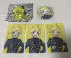 プロセカ リングライト 3rd 缶バッジ エピカ 箔押し あんスタ 鏡音レン