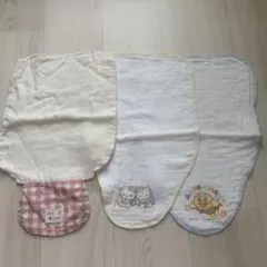 ベビー　背中汗とりパッド　ガーゼ　3枚セット