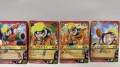 NARUTO ナルト カード うずまきナルト 4枚セットのサムネイル
