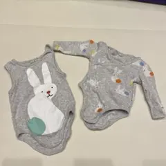 STELLA McCartney KIDS バニープリントボディスーツセット