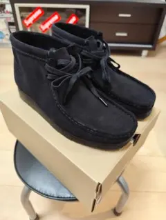 クラークス ワラビーブーツ　　　　　　　　　　　　　ブラック 　26cm