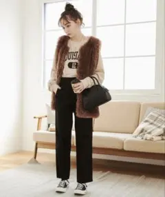 ANGIE VINTAGE アンジー ヴィンテージ　ロゴTシャツ　長袖Tシャツ