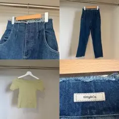 titty&Co. ハイウエストデニムパンツのサムネイル