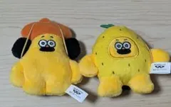 おひげのポン バラエティぬいぐるみ マスコット いろんなポンちゃん　2種セット