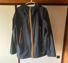 【ジャンク品・リペア済み】MAMMUT　マムート　ナイロンジャケット　ブラック