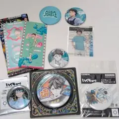 ハイキュー　青葉城西　及川徹　缶バッジ　ステッカー　セット