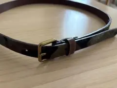 Gap ベルト ハラコ 迷彩柄