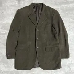 ジャケット　ヘリンボーン柄　クラシック　ビジネス　カジュアル　大人 M 丈長