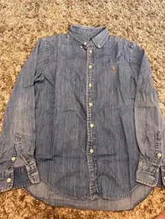 Ralph Lauren デニム長袖シャツ L/6 (14-16)