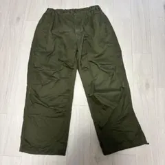 オリーブ ワークパンツ ゴムウエストのサムネイル