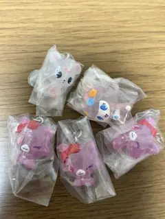 ジュエルペット　めじるしアクセサリー　ガーネット　ラブラ　エンジェラ