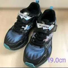 SKLSHOTER スニーカー　ブラックブルー