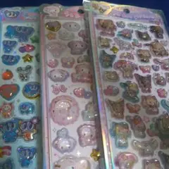 【正規品】うるちゅるポップシール　サンリオ　3枚セット 新品　送料無料