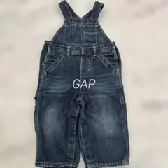 【babyGAP】 80 美品 ギャップ オーバーオール サロペット デニム