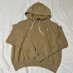パーカー スウェット トレーナー ポロ ラルフローレン ベージュ 正規 POLO