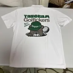 入手困難完売品 TANGRAM Golfickers ポロシャツ XXL大きい白のサムネイル