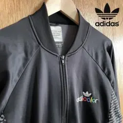 アディダス ビンテージ ATPトラックジャケット adidas ジャージ 黒