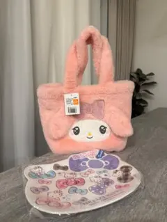 サンリオ マイメロディ ファートートバッグとハローキティ プレート