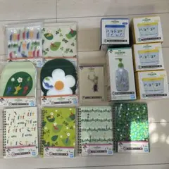 ピクミン一番くじ　コンテナ　ノート　ディスペンサー　ジッパー