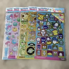 サンリオキャラクターズ　キラッとシール3 5セット