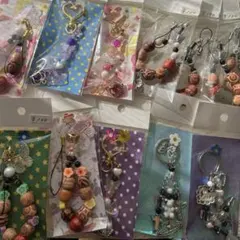 ブ*ン様 ハンドメイドストラップまとめ売り