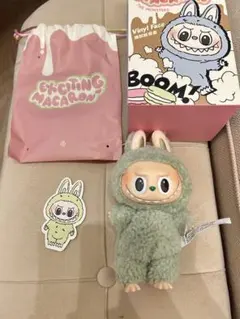 【正規品】ラブブ labubu Exciting Macaronグリーングレープ