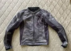 KOMINE バイクウェア メッシュジャケット グレー/ブラック Mサイズ