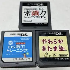 DSソフトセット 大人の常識力など　3本セット