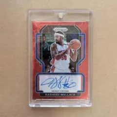 RASHEED WALLACE 21-22 PRIZM 直筆サイン カラーマッチ