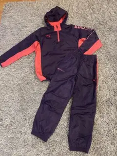 PUMAウィンドブレーカー　ジャージセット パープル/ピンク